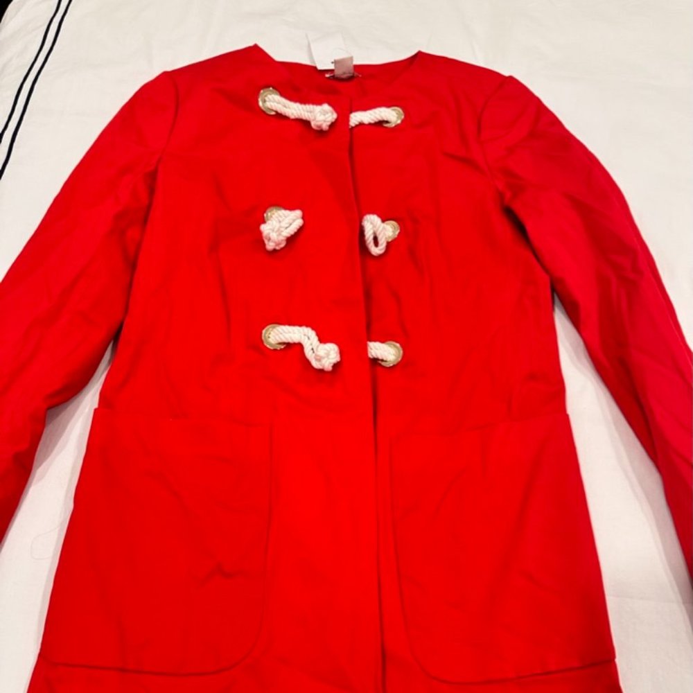 Brand New! JCrew Red Coat